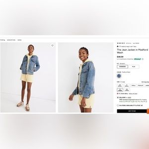 Madewell Jean Jacket.